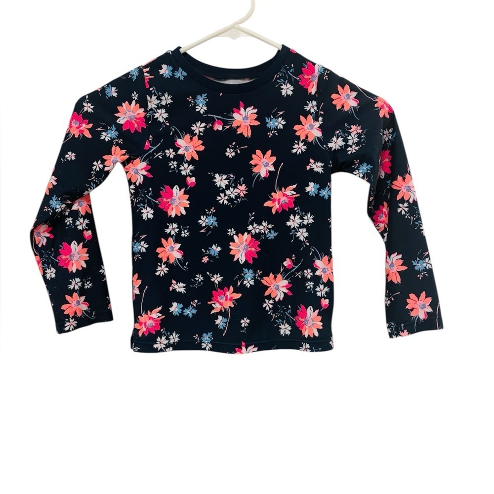 GAP Floral swimsuit rash guard